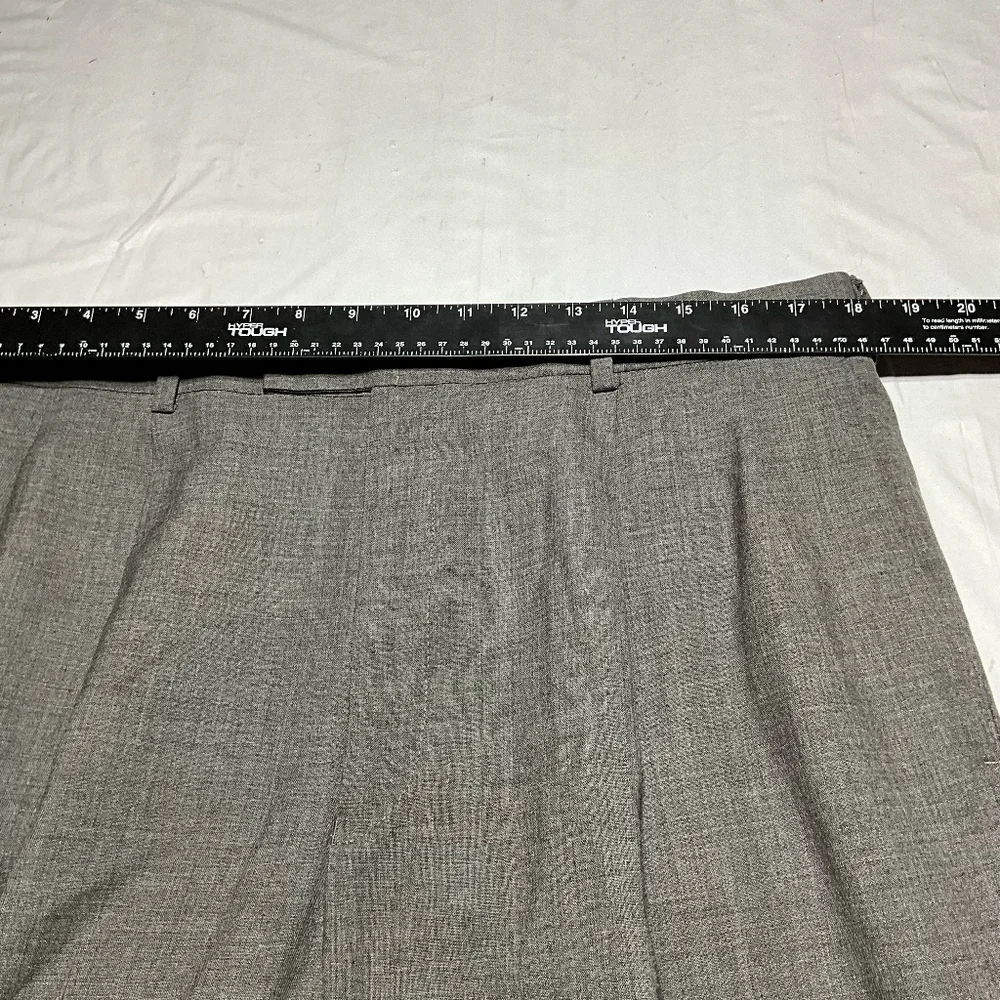 JRL Louis Raphael Limited Mens Wool Straight Fit Gray Pants Size 36X32